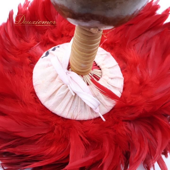 フラダンス ウリウリ マラカス 小物 小道具 楽器 タヒチアン レッド系