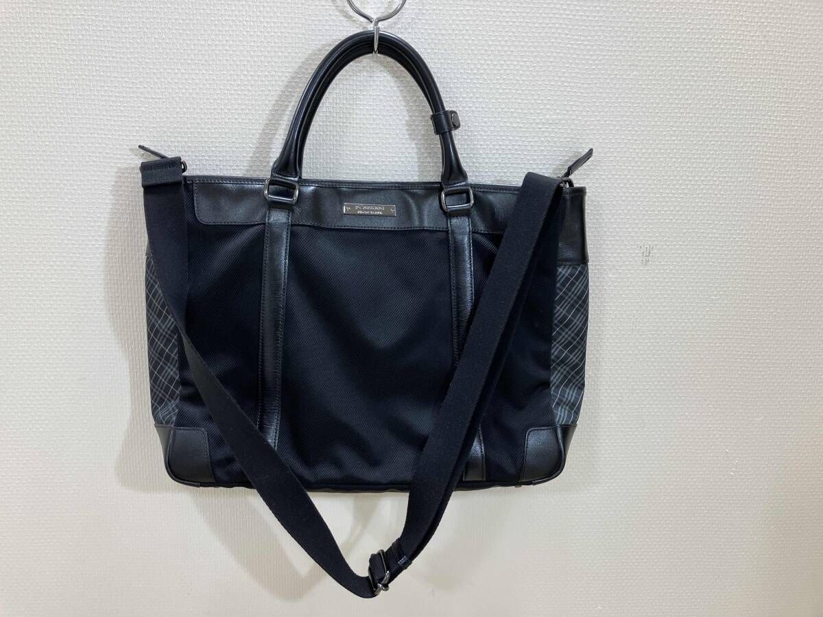 BURBERRY BLACK LABEL バーバリー ブラックレーベル トートバッグ 