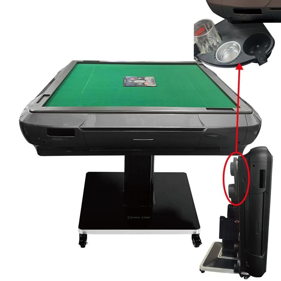 全自動麻雀卓 折りたたみ 麻雀卓 ガラス製脚 28mm ブラック 2122 全自動 麻雀卓 ガラス製脚 折りたたみ 静音 テーブルボード付（黒