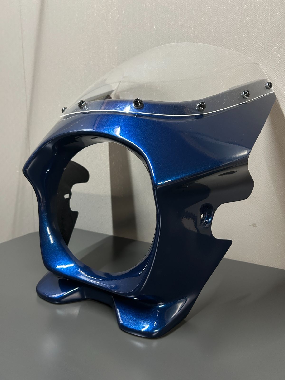 Z650RS 専用設計 日本製 ビキニカウル メタリックオーシャンブルー