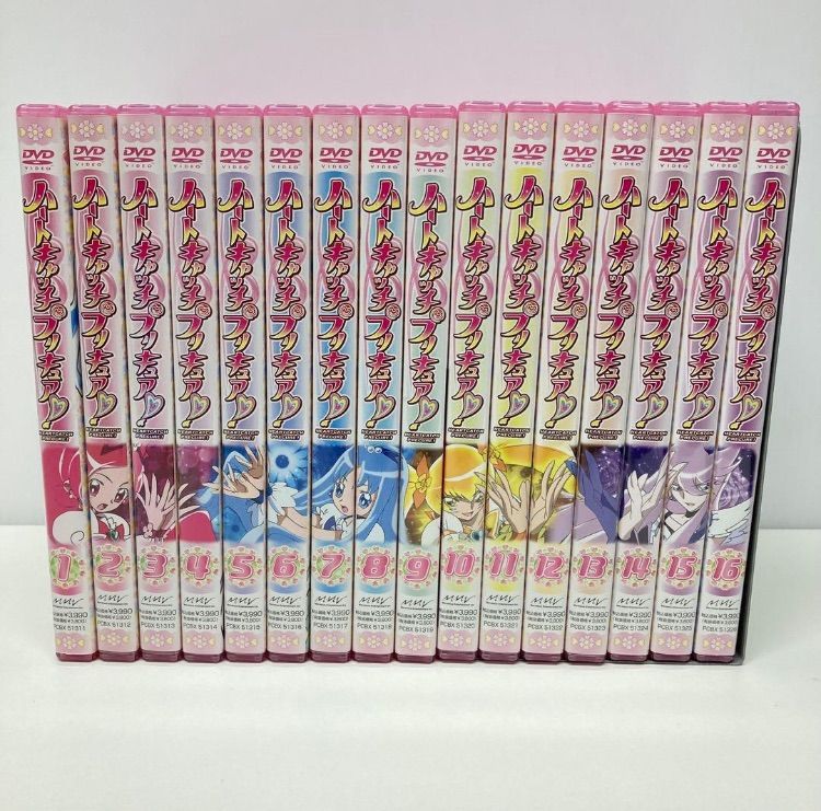 ハートキャッチプリキュア！ DVD 全16巻セット 初回版 - メルカリ