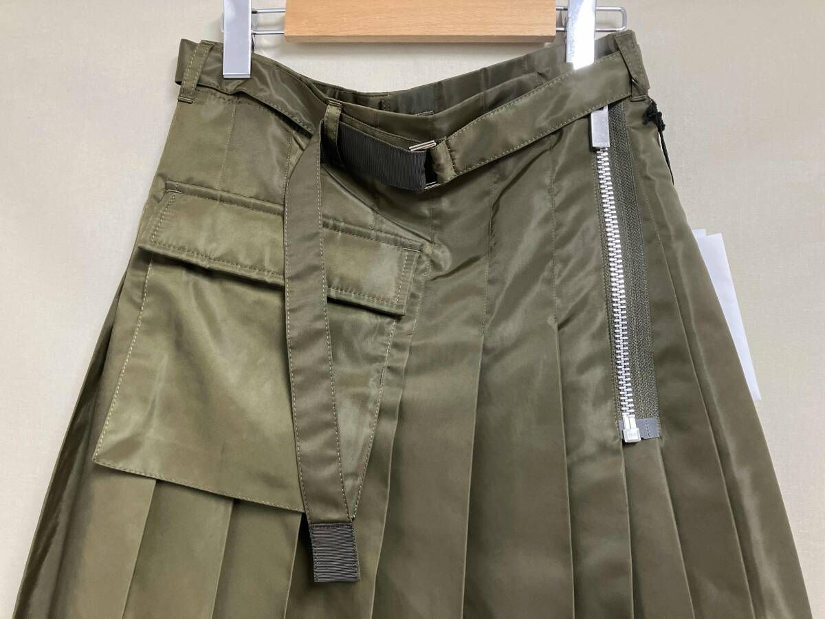 SACAIサカイ⭐︎ナイロンツイルスカート sacai サカイ 20AW Nylon Twill Skirt ナイロンツイルスカート 20