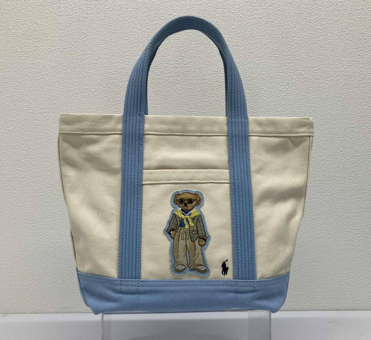 大幅値下げ】RALPH LAUREN トートバッグ オフホワイト - メルカリ