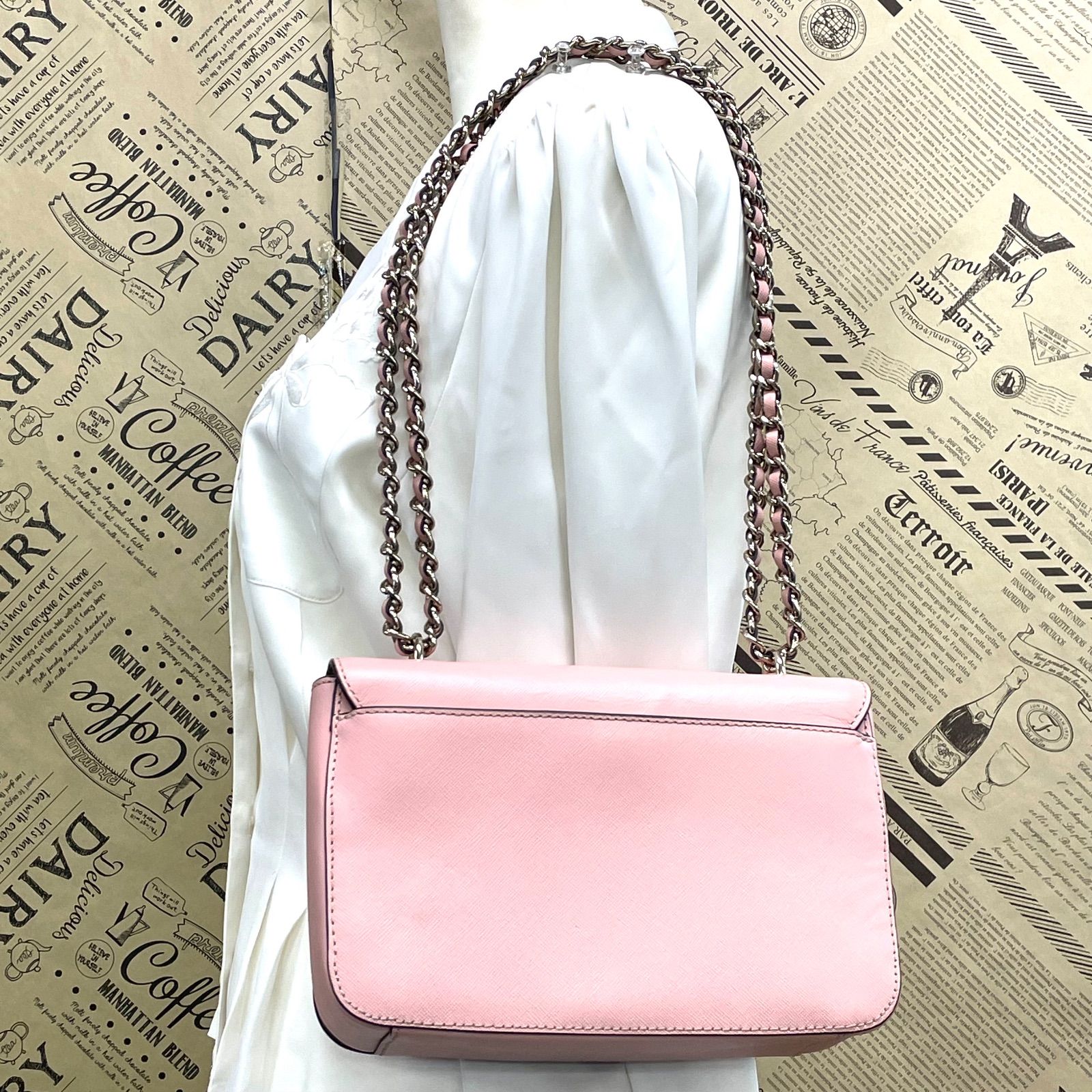 トリーバーチ ショルダーバッグ チェーン ピンク ポシェット 旅行