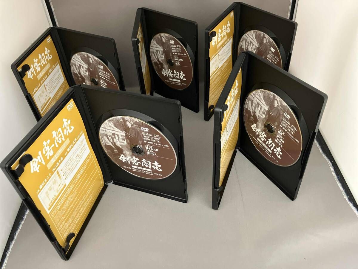 DVD 剣客商売 第4シリｰズ 5巻セット