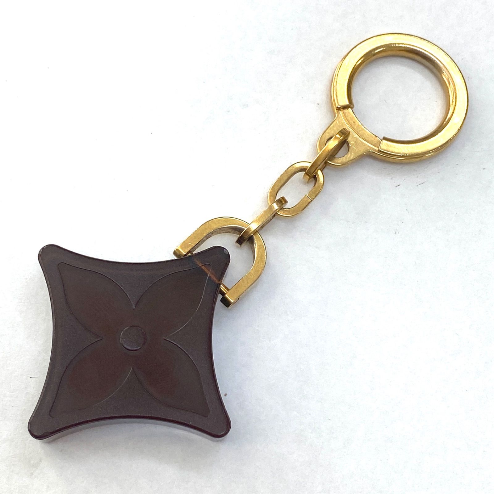 LOUIS VUITTON ルイヴィトン キーホルダーチャーム モノグラムフラワー
