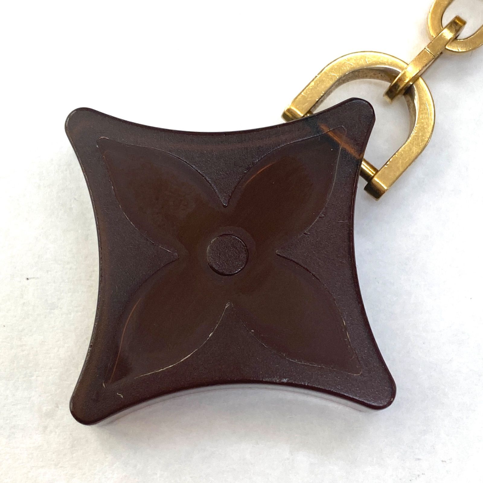 LOUIS VUITTON ルイヴィトン キーホルダーチャーム モノグラムフラワー