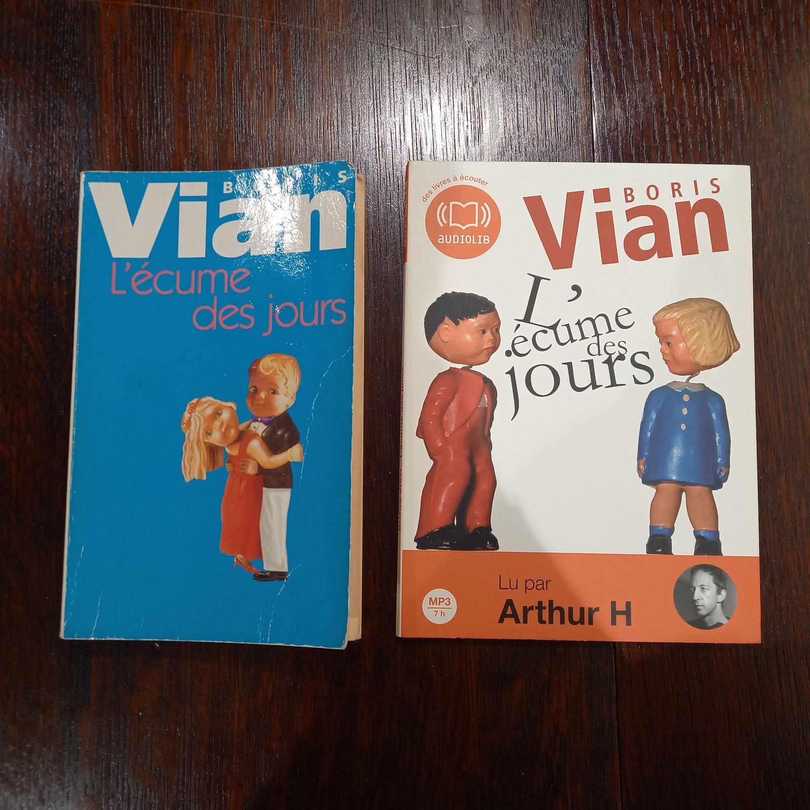 ボリス・ヴィアン 日々の泡 フランス語原書、日本語訳、朗読CD 3点