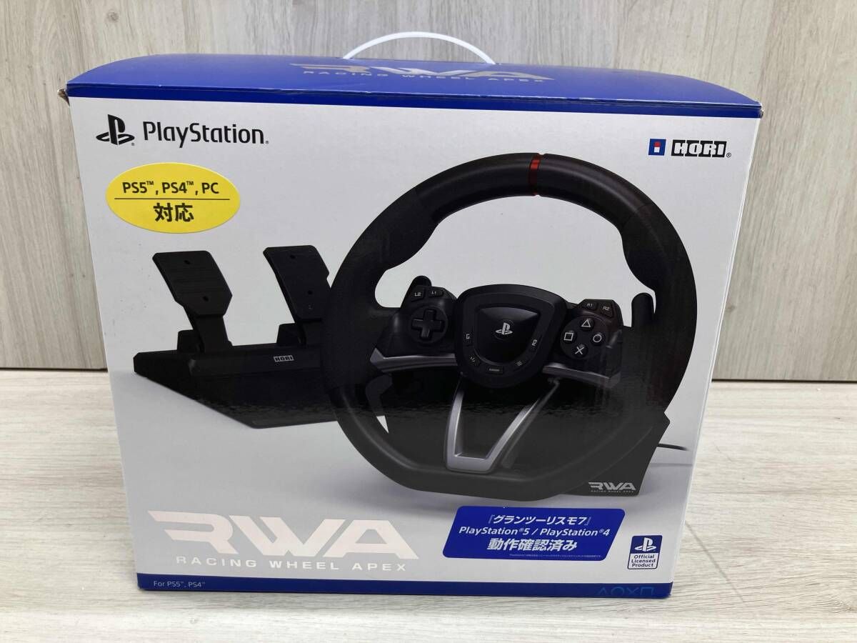 ジャンク 動作未確認 レｰシングホイｰルエイペックス for PlayStation5