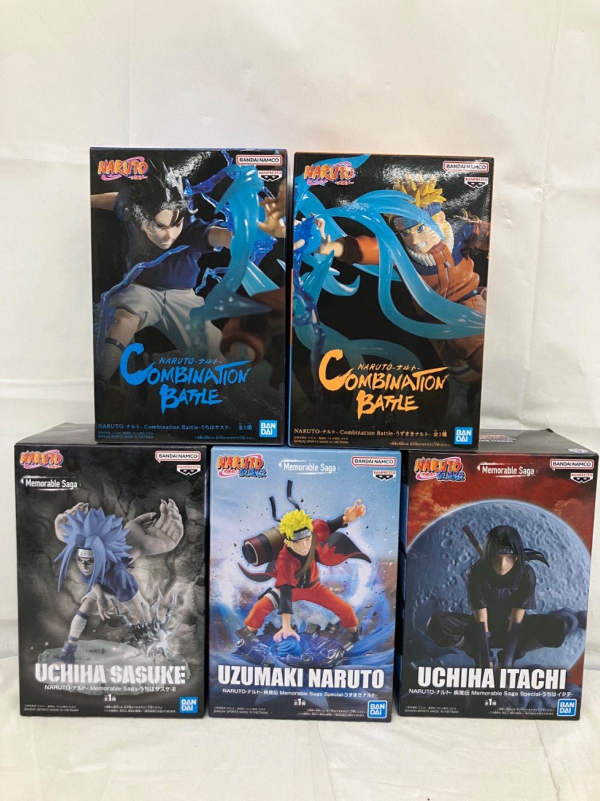未開封 NARUTO ナルト Combination Battle Memorable Saga Special 5個
