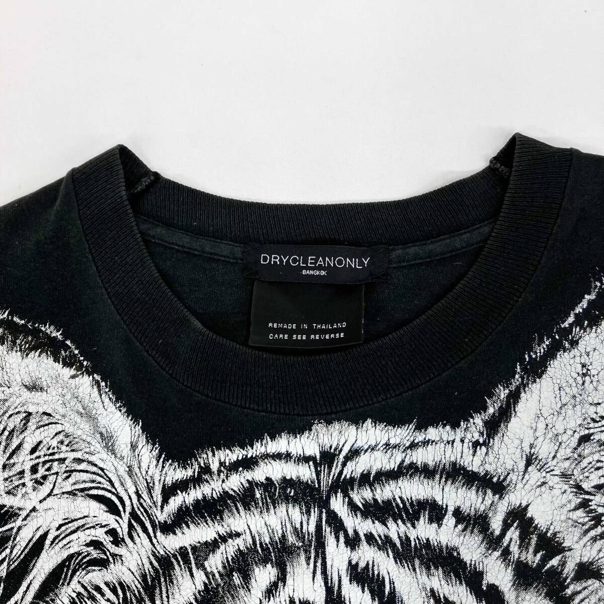 DRY CREAN ONRY ドライクリーンオンリー ファー付 リメイクT DRY CREAN ONRY ドライクリーンオンリー ファー付 リメイクT