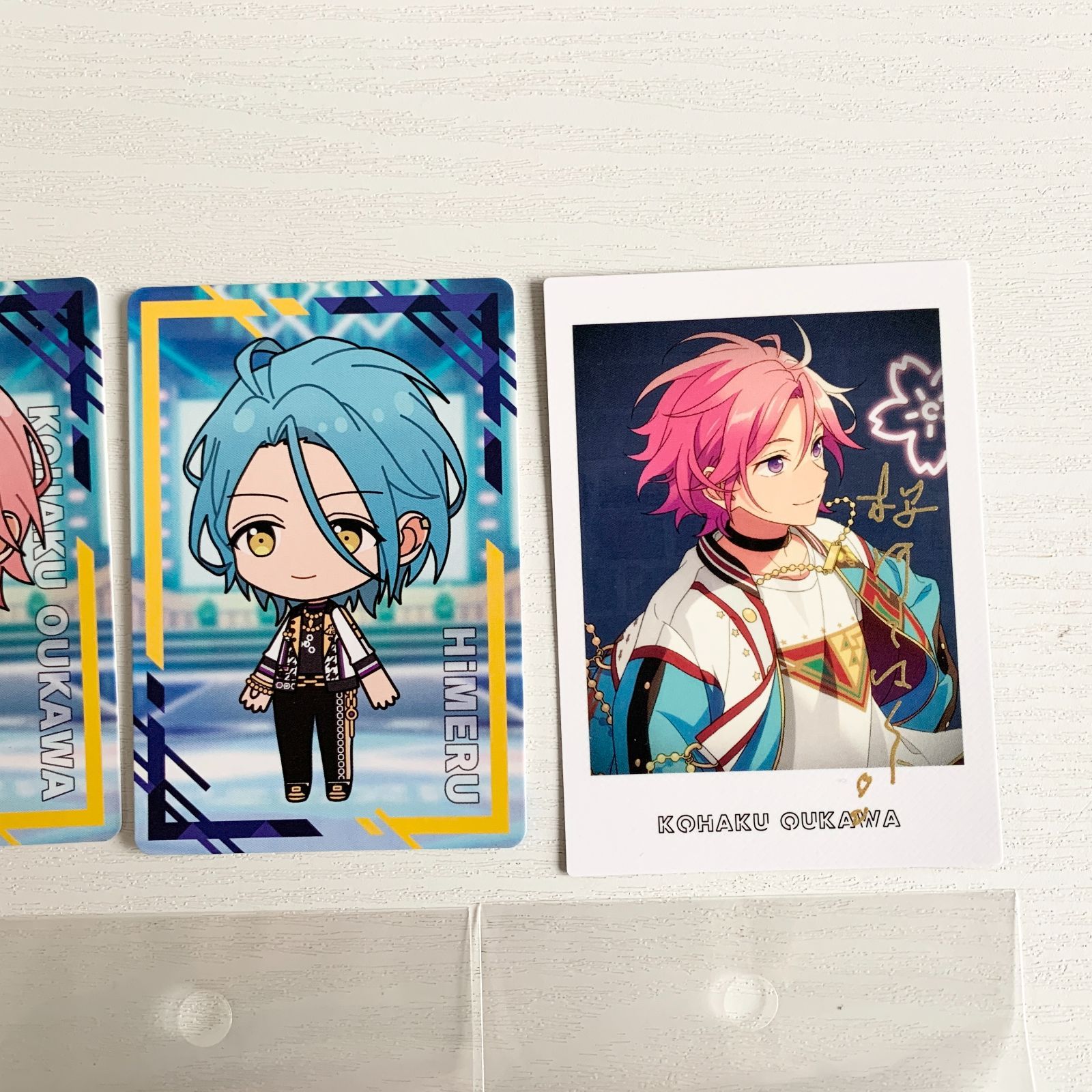 あんさんぶるスターズ CrazyB グッズセット HiMERU こはく 紙類 カード