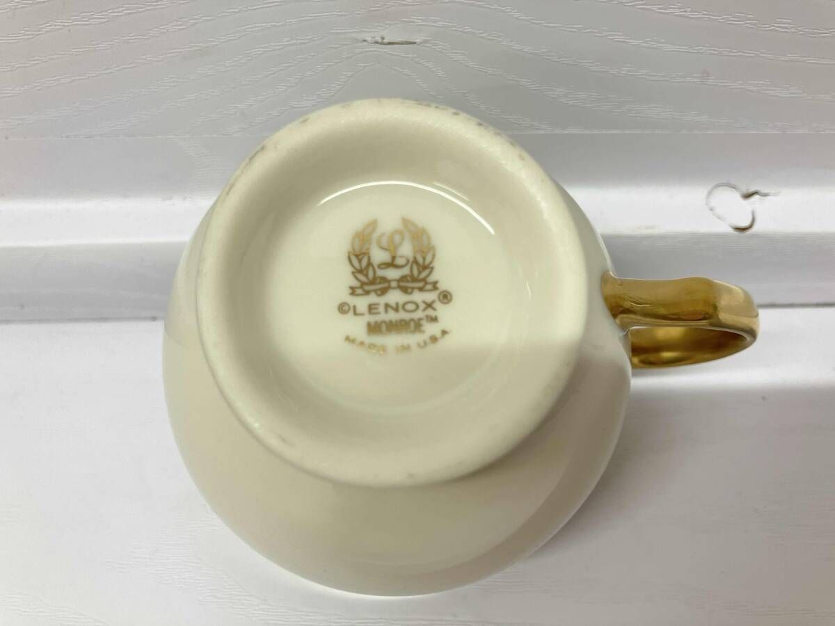 LENOX レノックス カップ&ソーサー モンロー 2セット カップ口径:約8cm