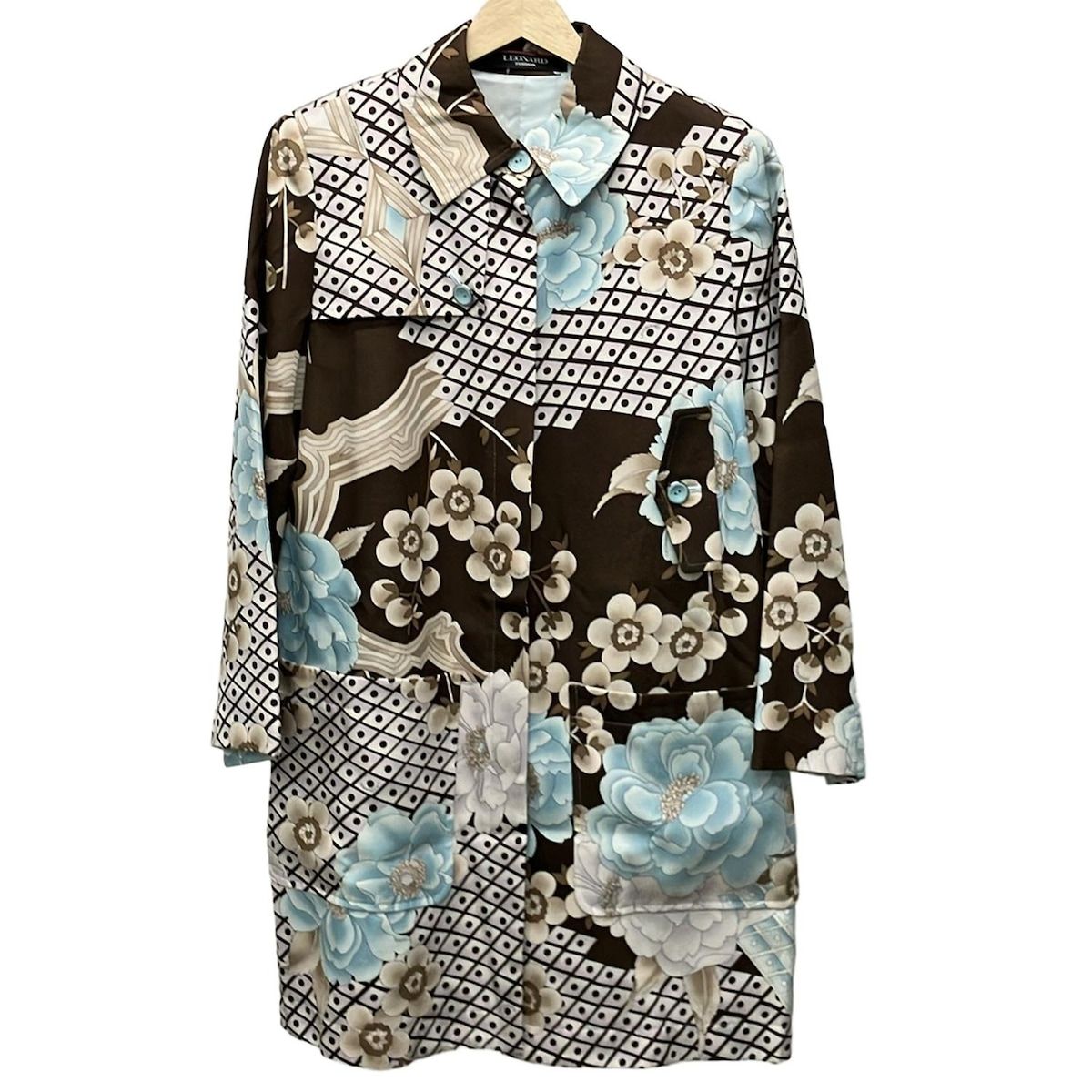 レオナールコート40サイズ レオナールコート40サイズ LEONARD(レオナール) コート サイズ40 M