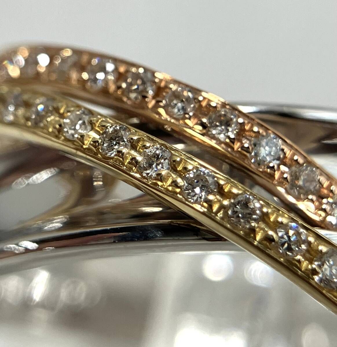 新品仕上済み 鑑別書付き K18 ダイヤモンド 0.28ct 15号 6.5g - メルカリ