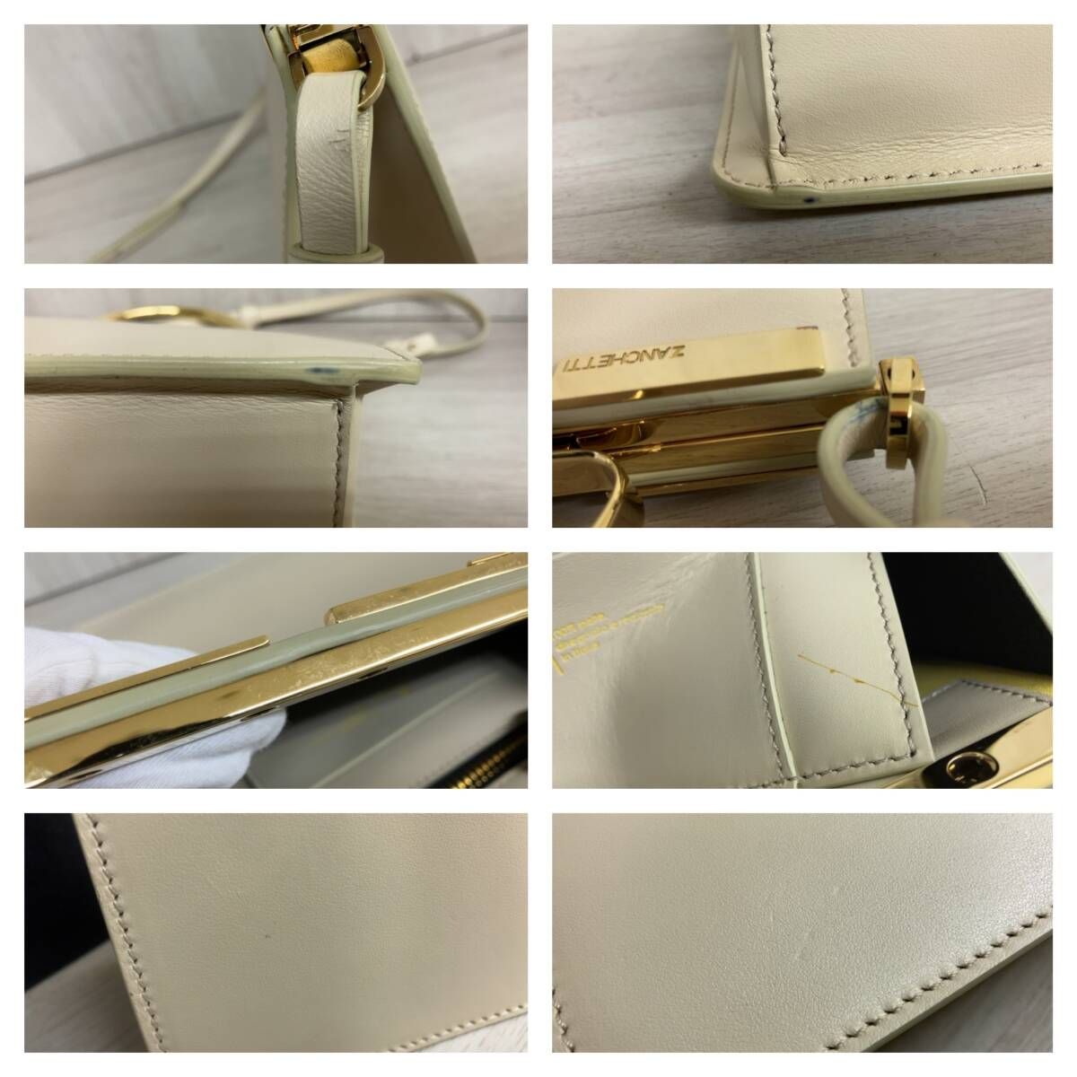 ZANCHETTI ザンケッティSQUARE BAG スクエアバッグ ショルダーバッグ 