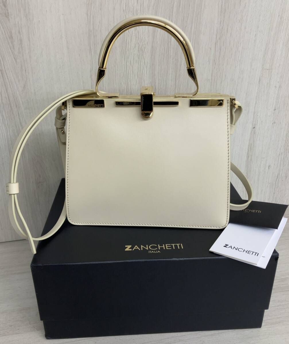 ZANCHETTI ザンケッティSQUARE BAG スクエアバッグ ショルダーバッグ 