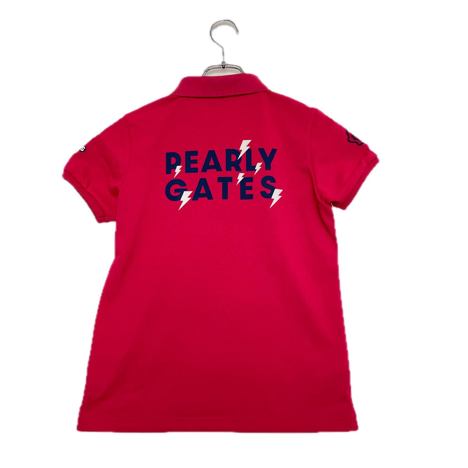 レディース パーリーゲイツ PEARLY GATES 半袖ポロシャツ 0(S) ピンク