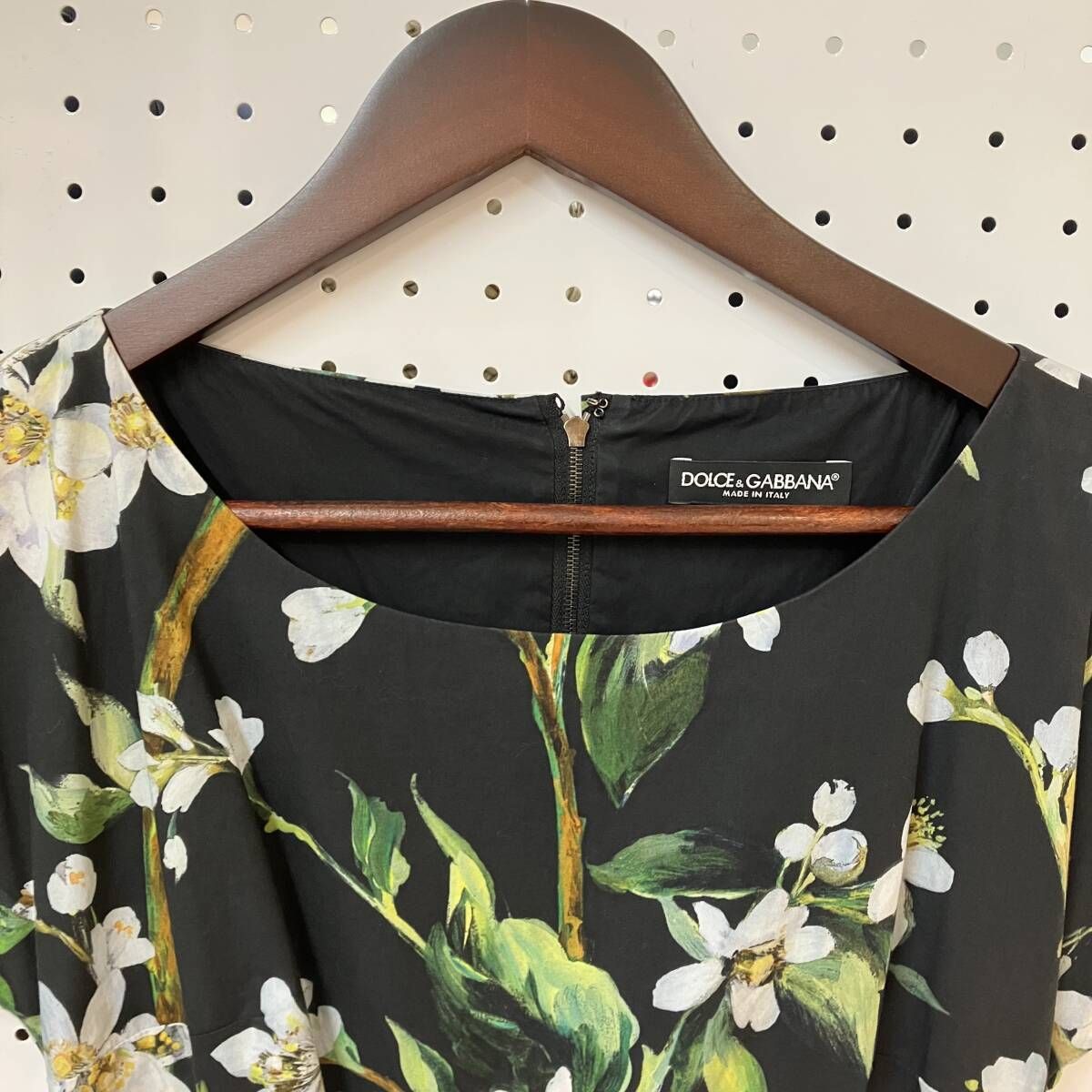 Dolce & Gabbana フラワープリント 半袖ワンピース Dolce & Gabbana