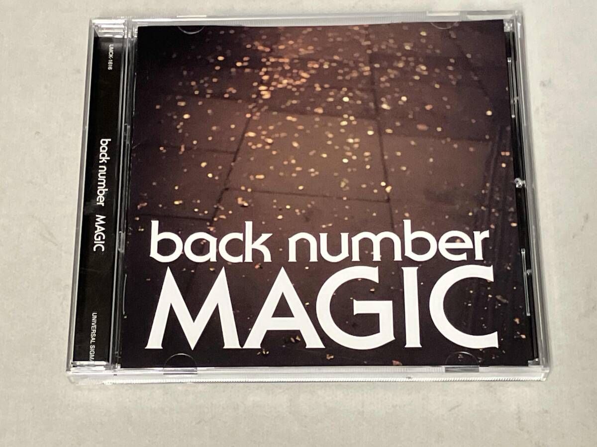 back number CD MAGIC(通常盤) - メルカリ