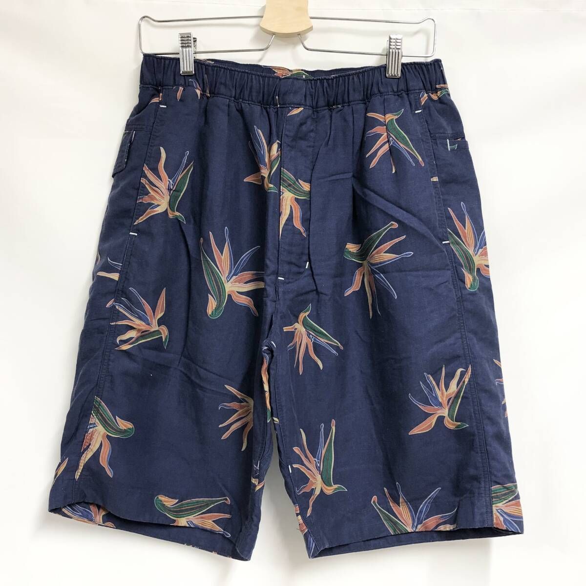 ○★新品未使用　nanamica（ナナミカ）　アロハショーツ　36　ネイビー 新品 未使用 nanamica（ナナミカ） アロハショーツ 30 ネイビー - メルカリ