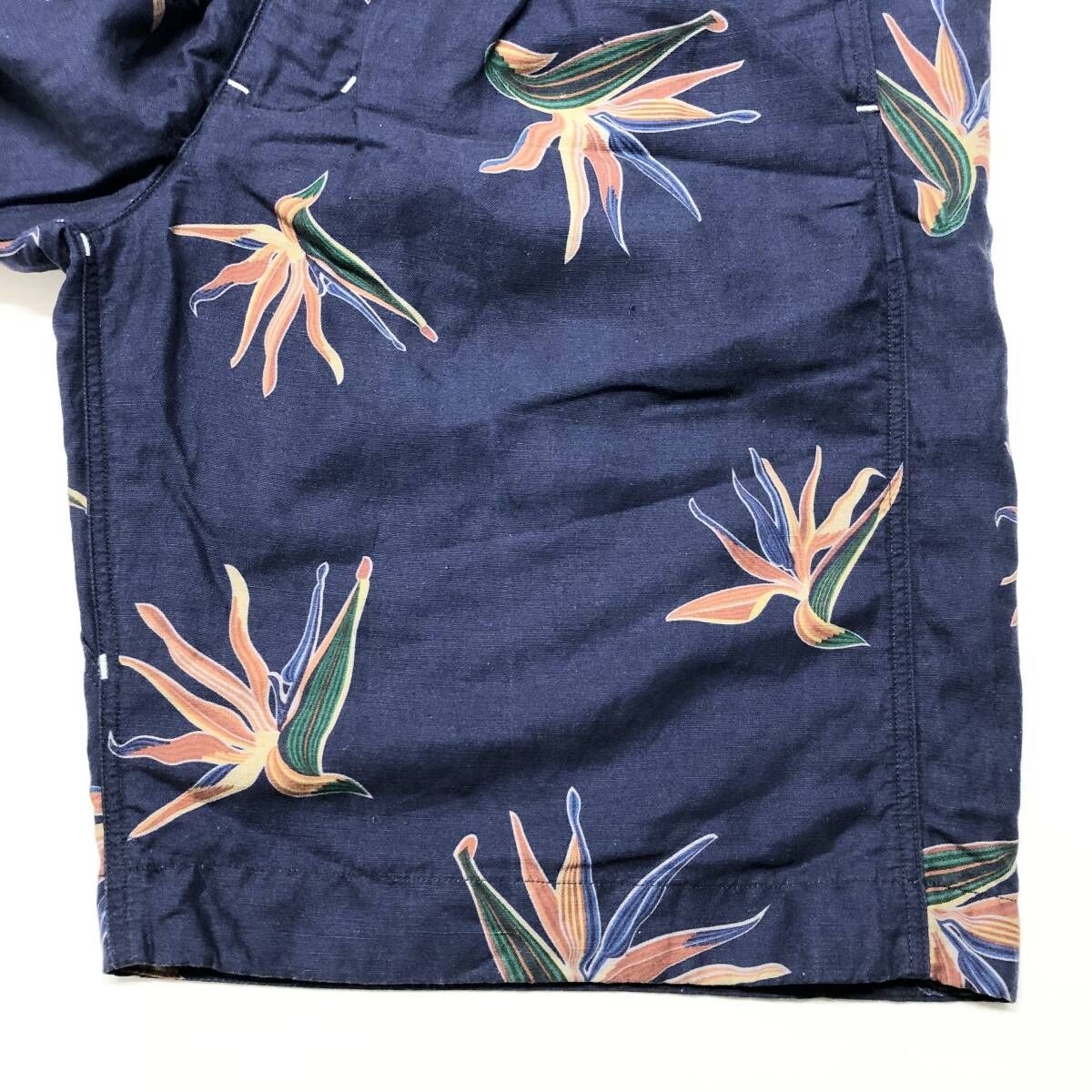 ○★新品未使用　nanamica（ナナミカ）　アロハショーツ　36　ネイビー nanamica Cupra Hemp Aloha Shorts N (NAVY) SUDS404