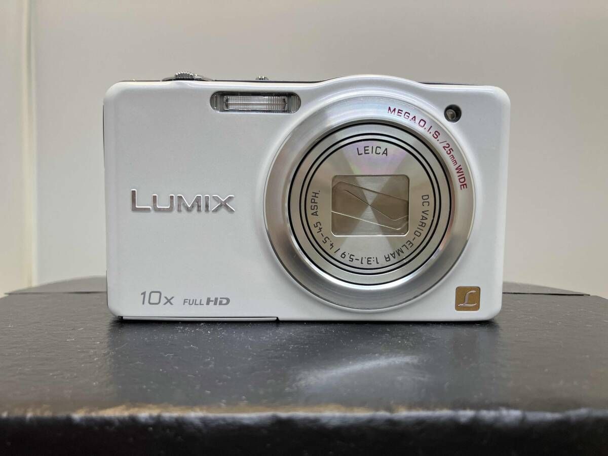 動作確認済 箱・説明書なし Panasonic DMC-SZ7-W LUMIX DMC-SZ7