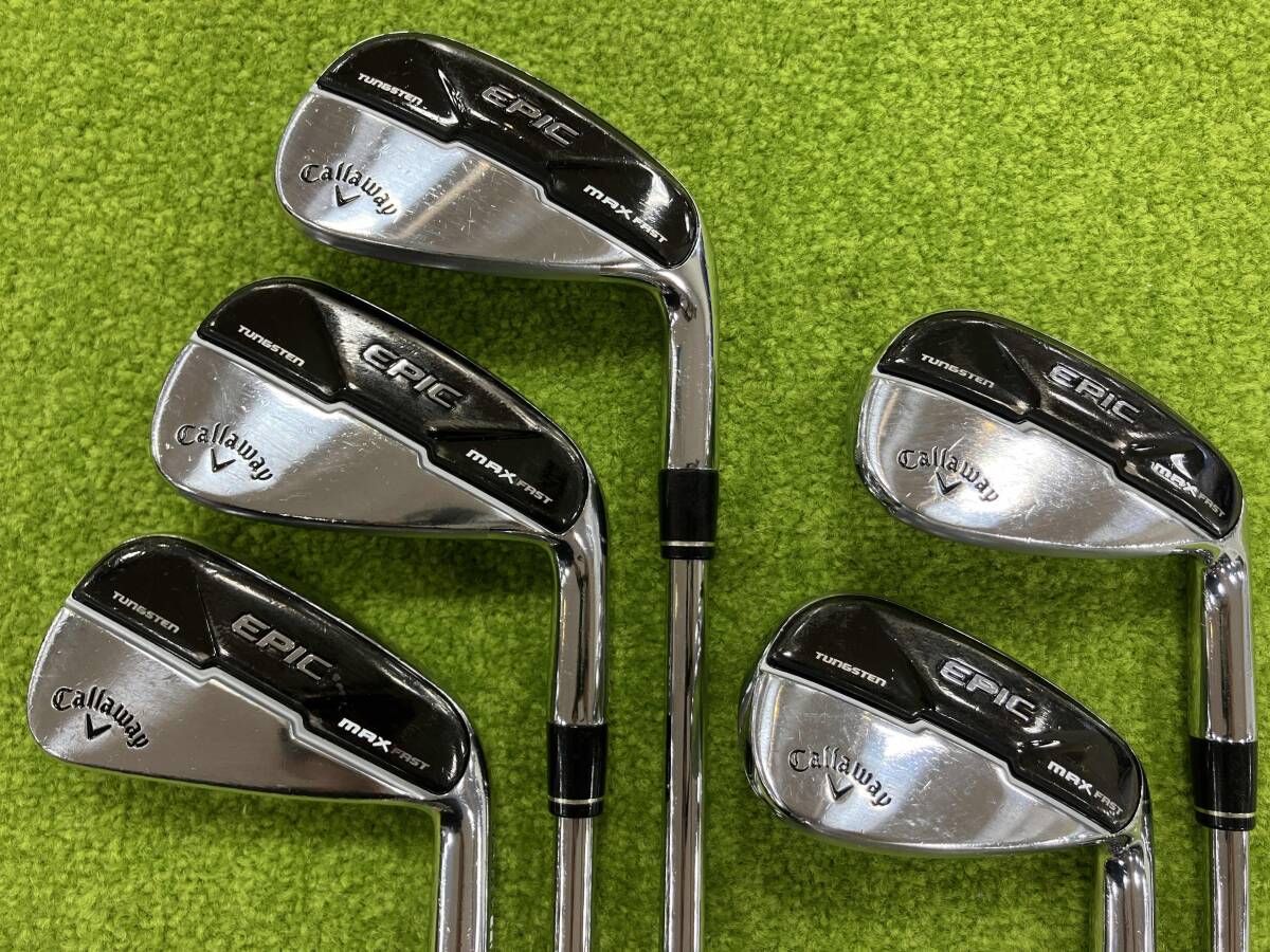 キャロウェイ EPIC MAX FAST レディース アイアンセット 7~9,P A 5本