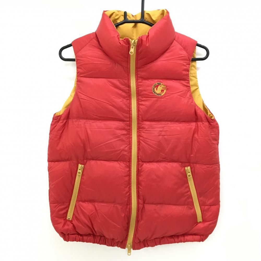 PEARLEY GATES パーリーゲイツ レディース ダウンベスト 新品】パーリーゲイツ ダウンベスト ネイビー ボーダー地模様 光電子