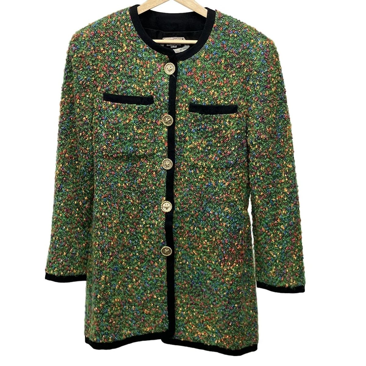 美品】MARLENEDAM ITALY コート ダブル ピンク サイズ42 MARLENEDAM