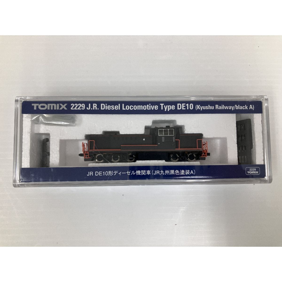 TOMIX Nゲージ 2229 JR DE10形 ディーセル機関車 JR九州黒色塗装A N