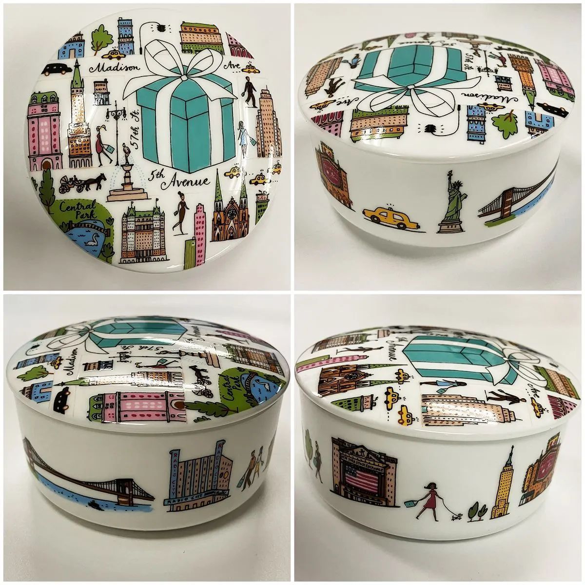 TIFFANY&Co. ティファニー ボンボニエール 小物入れ コップ 2点セット