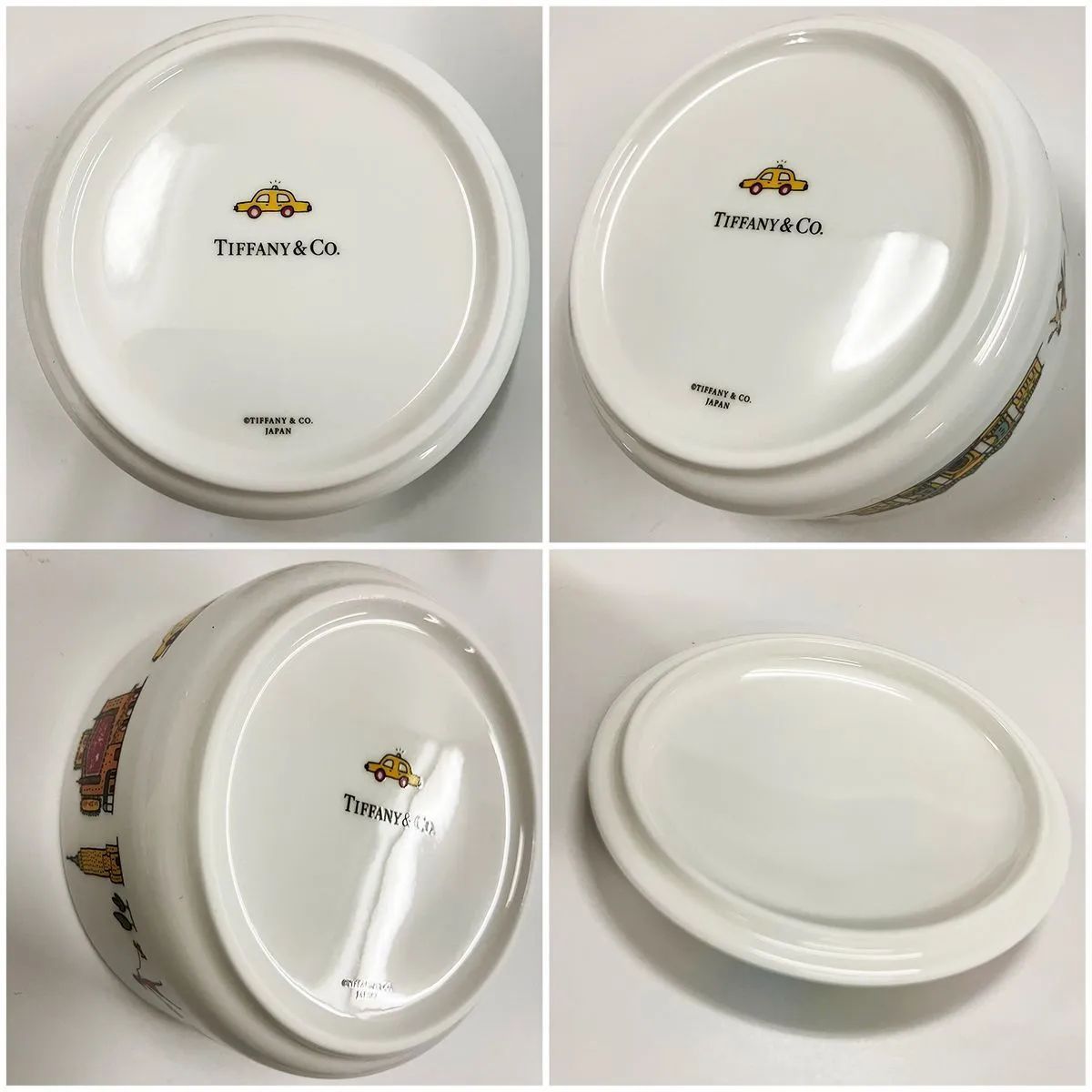 TIFFANY&Co. ティファニー ボンボニエール 小物入れ コップ 2点セット