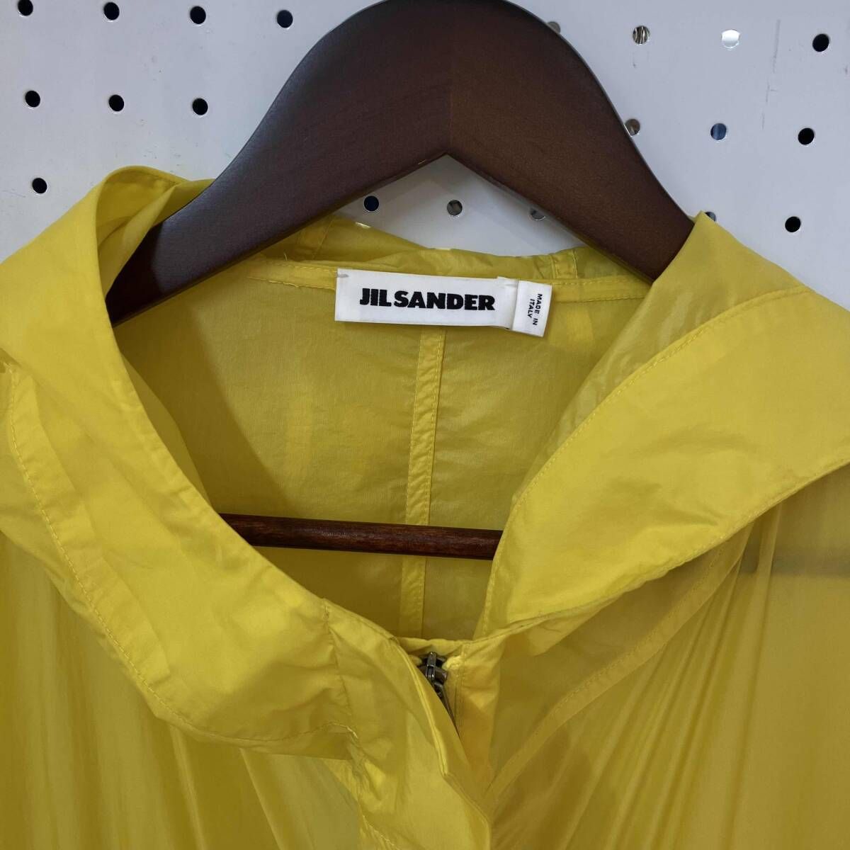 JILSANDER／ジル サンダー／ナイロンコート／イエローRN 104642 - CA 
