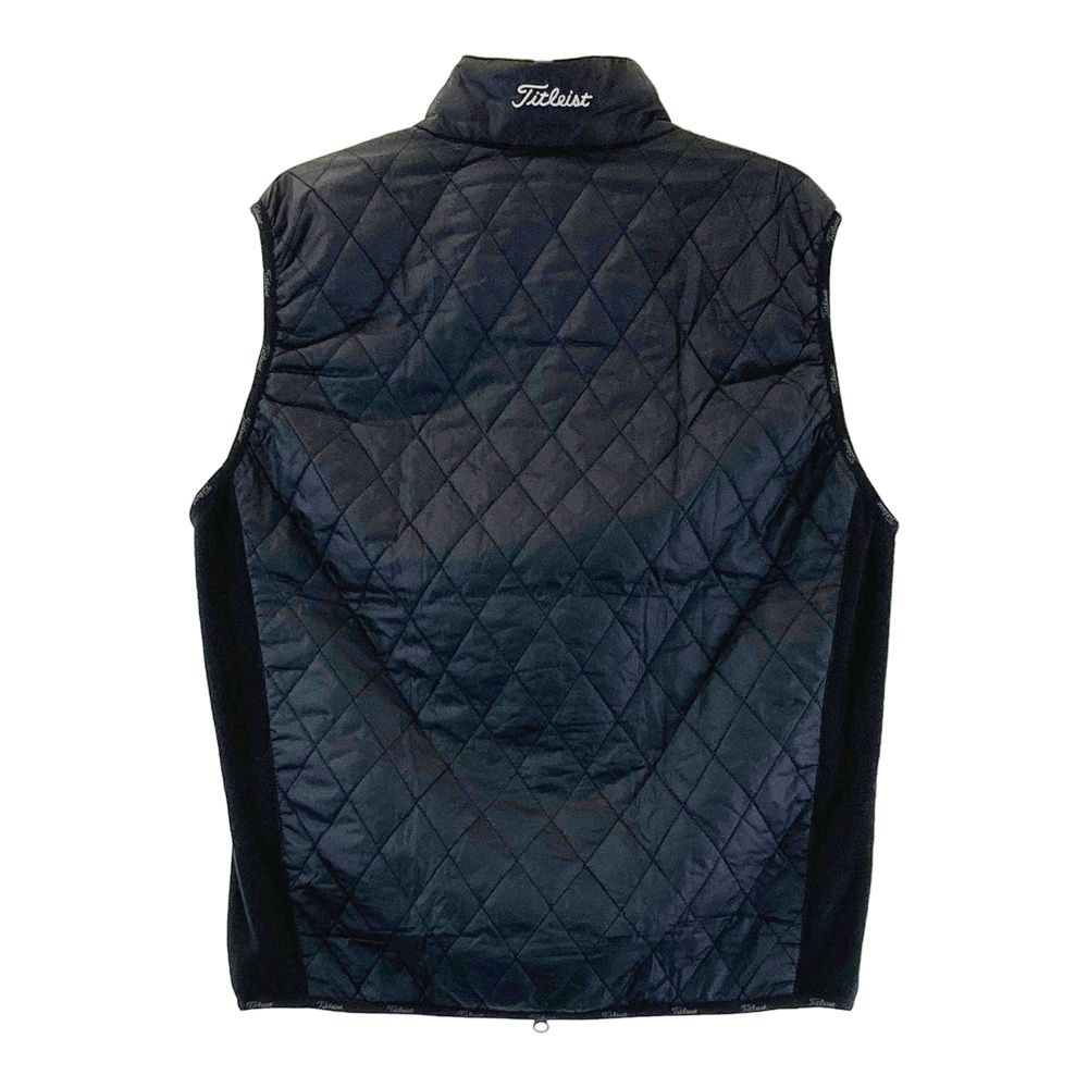 サイズ：L TITLEIST タイトリスト 中綿ベスト ブラック系