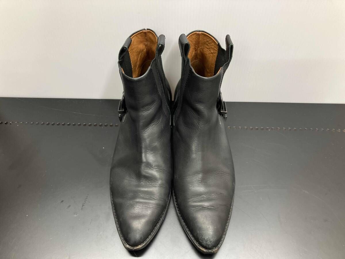 TOGA VIRILIS トーガ ビリリース サイドゴアブーツ ブラック レザー