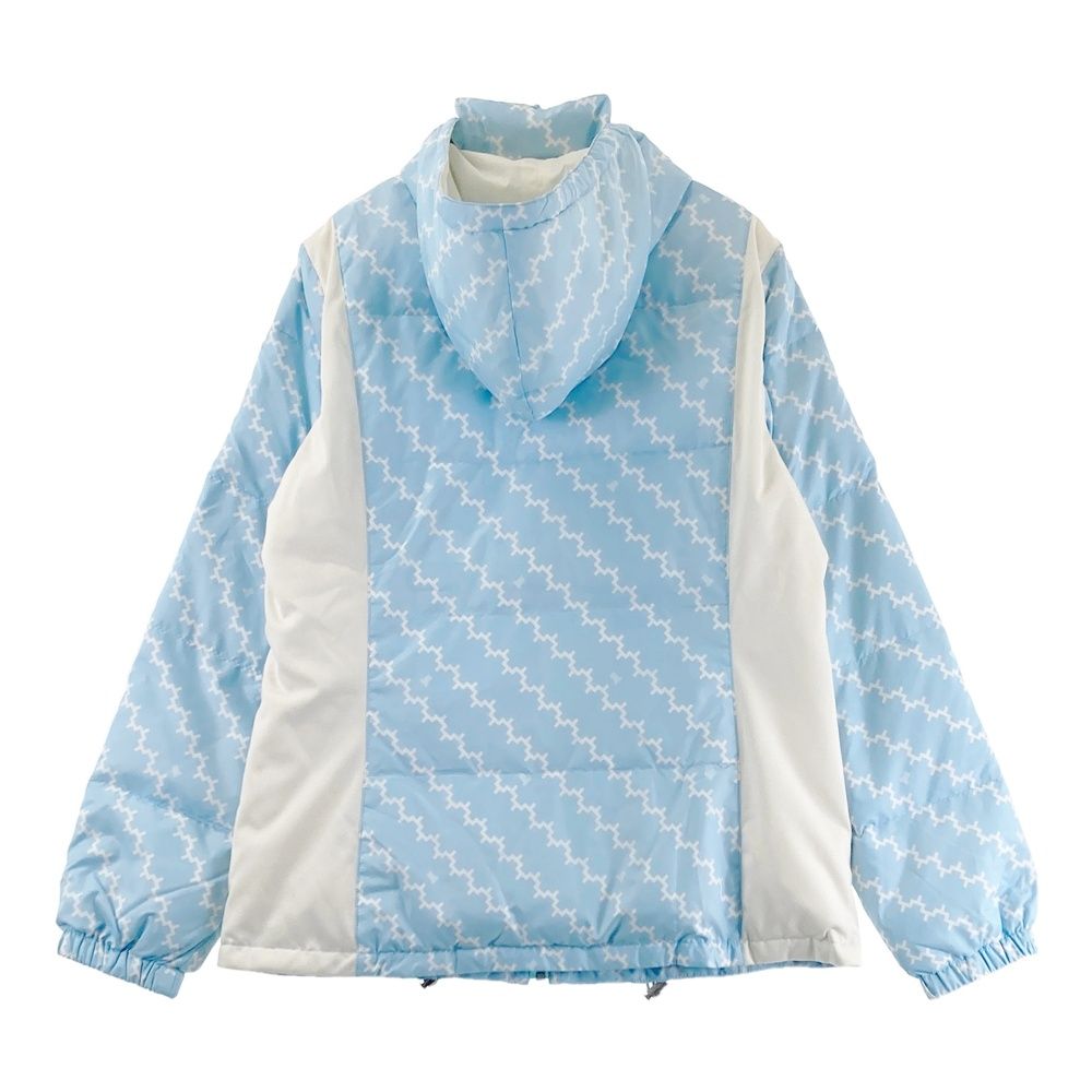 LANVIN SPORT ランバンスポール　ダウンジャケット　水色　40 L サイズ：40 LANVIN SPORT ランバン スポール フード付 ダウンジップ