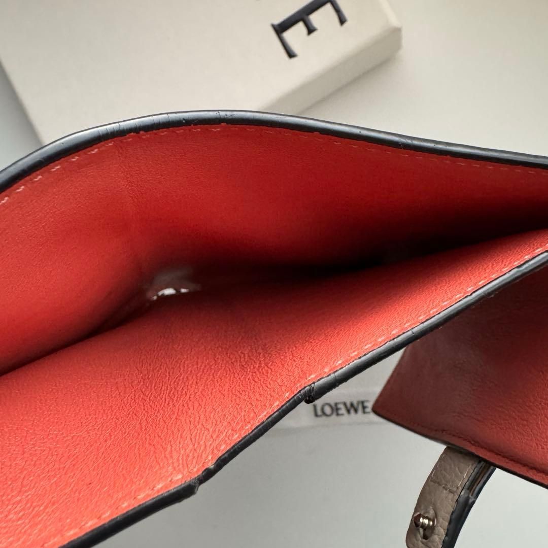極上美品】 173 LOEWE ロエベ 3つ折り財布 ロエベ(LOEWE) 三つ折り財布
