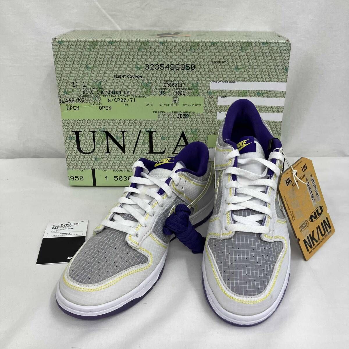 UNION×NIKE/ユニオン×ナイキ/DUNK Low/ダンクロー/Court Purple/コート 