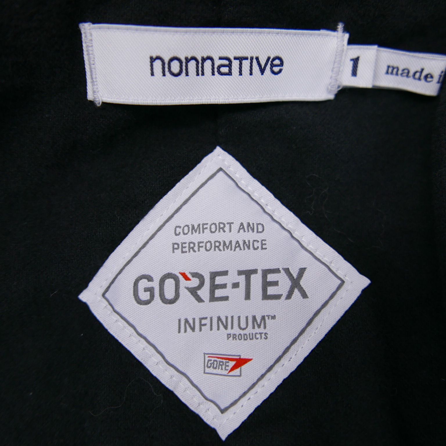 nonnative ノンネイティブ PORTER COAT POLY TWEED GLEN PLAID WITH