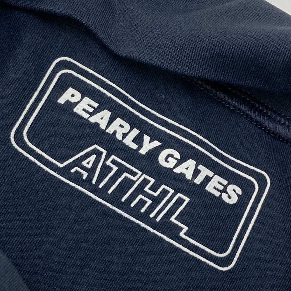 パーリーゲイツ　裏地付き　防寒　サイズ1 サイズ：1 PEARLY GATES パーリーゲイツ モックネック 長袖インナーT