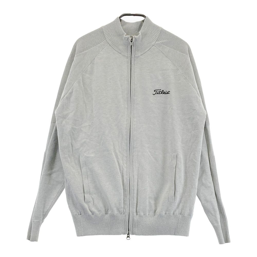 Titleist ジップアップジャケット　　　　グレー L Titleist ジップアップジャケット グレー L