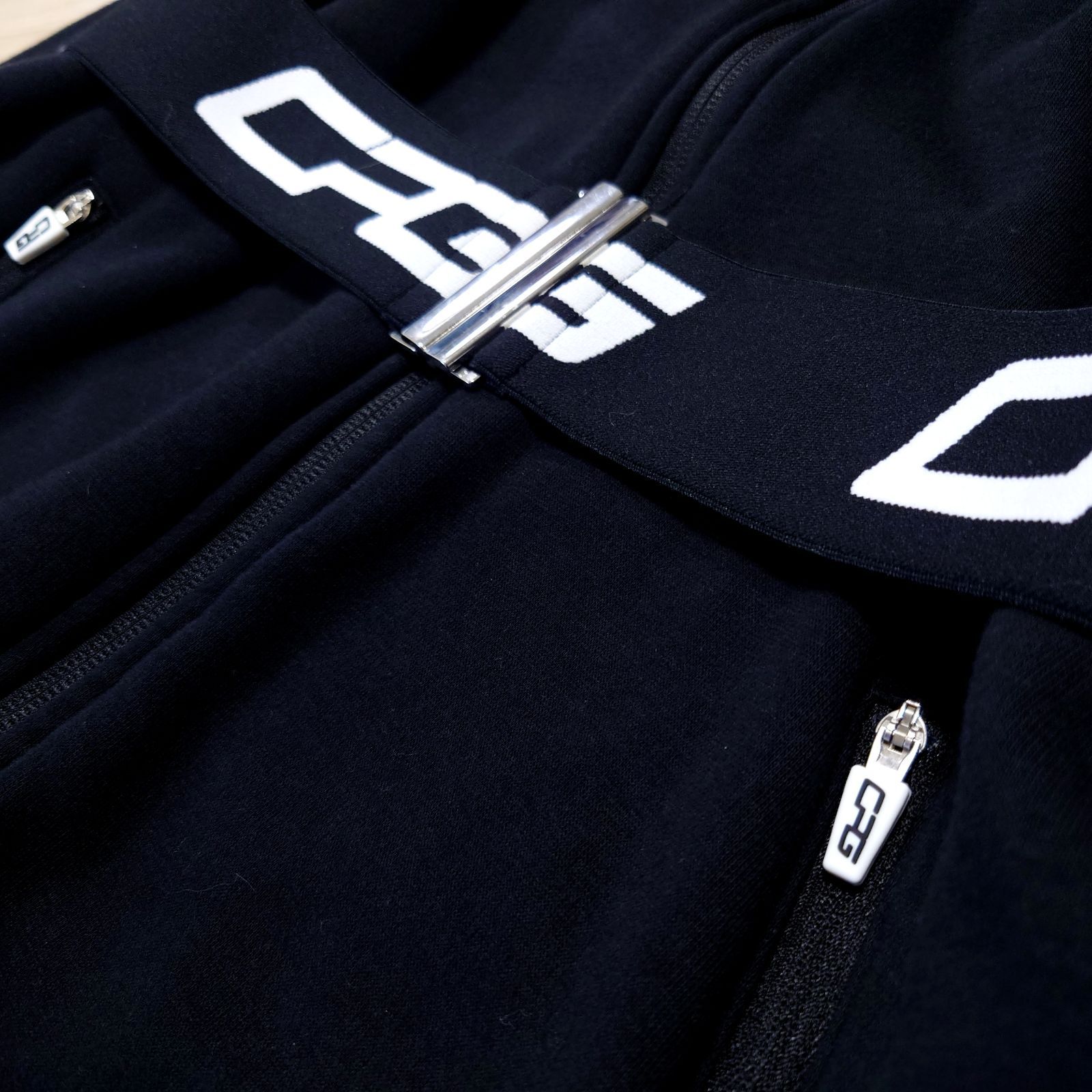 極美品 CPG GOLF ベルト付き ワンピース 裏起毛 ロング丈 パーカー