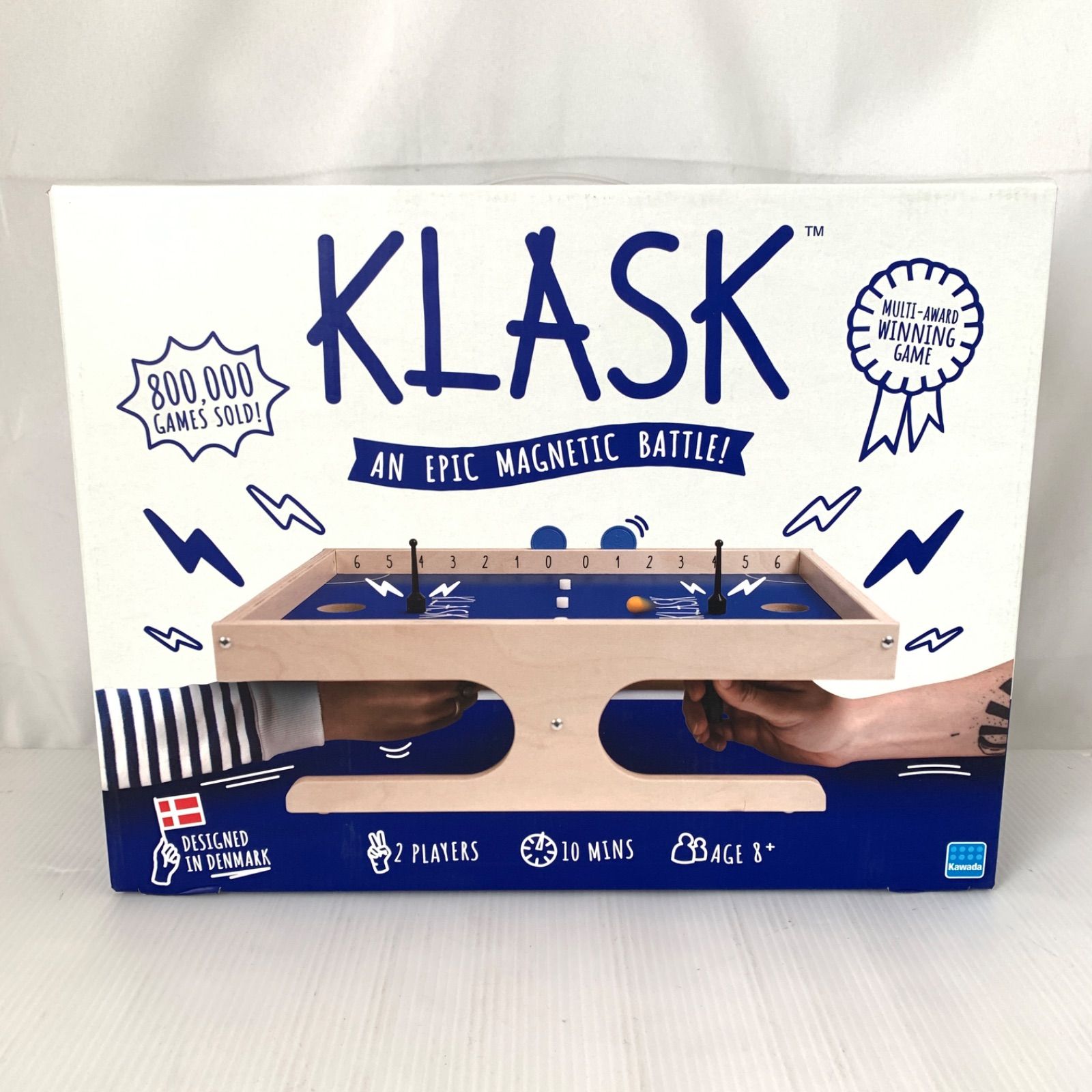 【未使用保管品】KLASK ボードゲーム 日本語説明書有り M71120-5