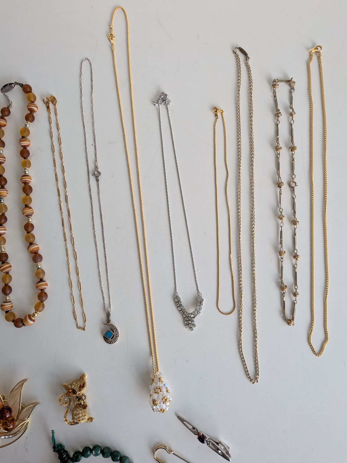 遺品整理㉙】ジュエリーまとめて K18GFあり SILVER925あり ネックレス