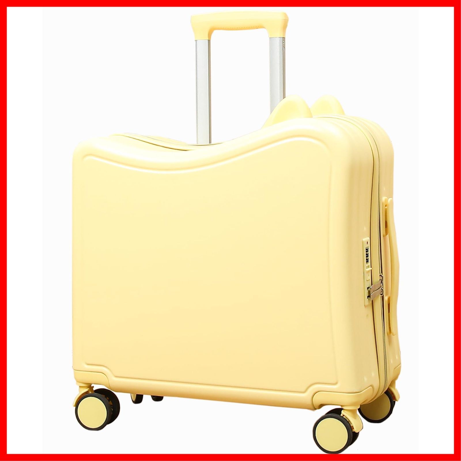 セシルマクビーCECIL McBEE Sサイズ キルト風キャリーケース ゴールド