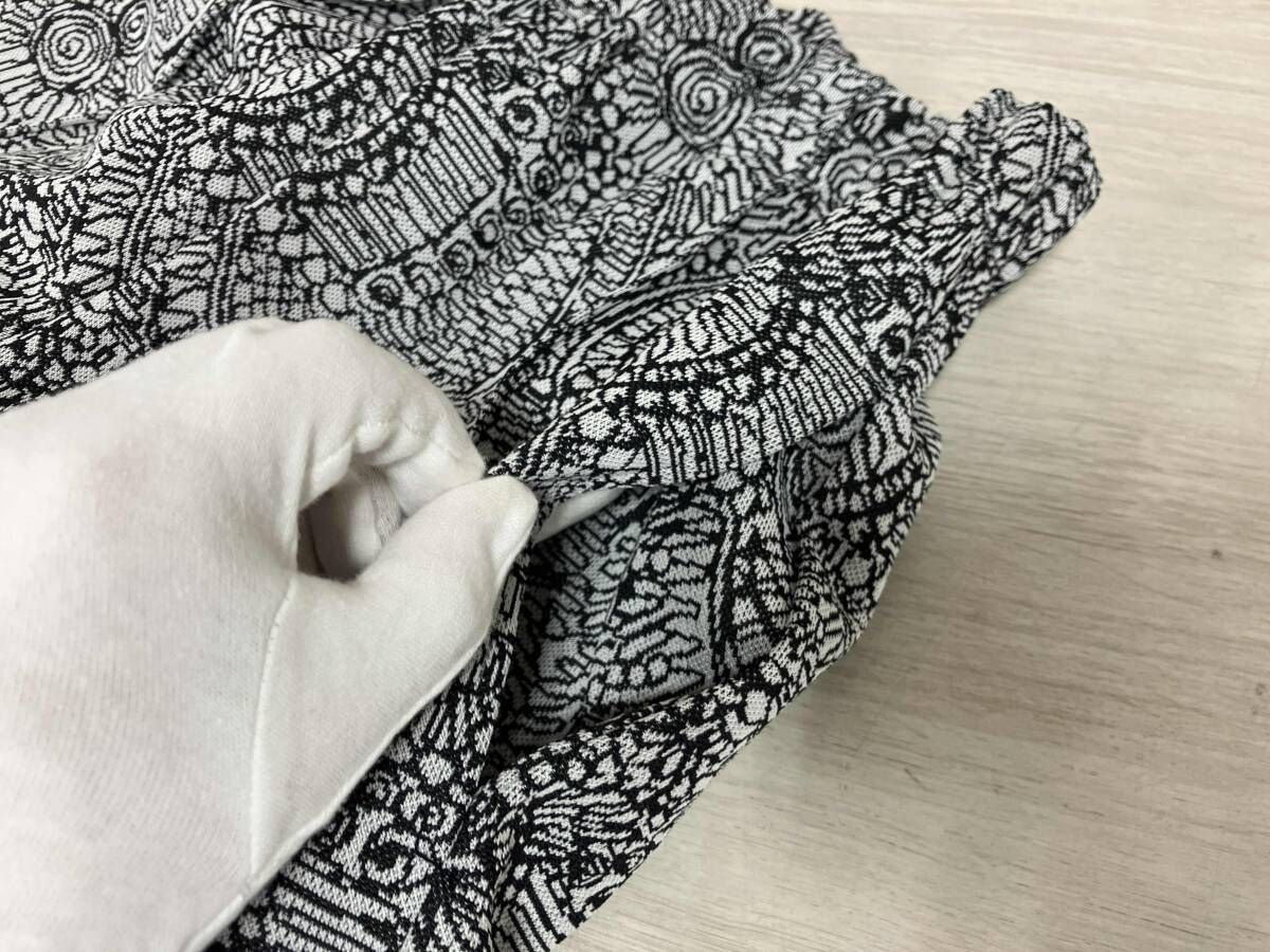 FUMIE=TANAKA/フミエタナカ/ストレートパンツ/ジャガード柄/F24S-52