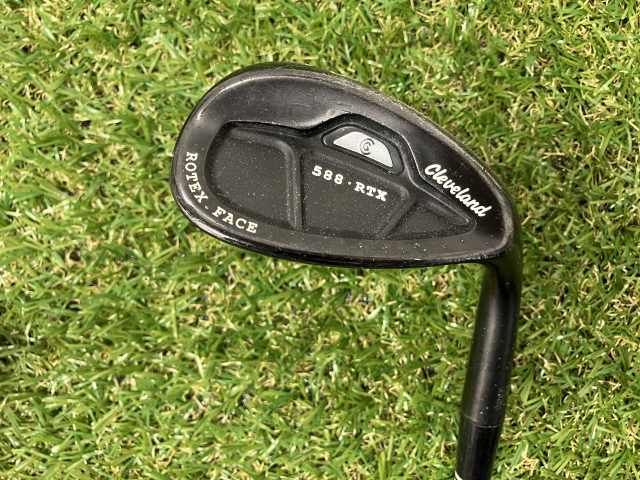 中古】ウェッジ クリーブランド 588RTX CB BLACK 56-14◇DG(JP)◇S200