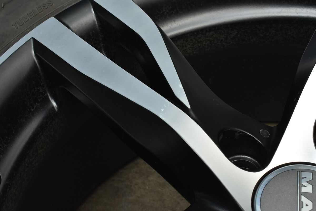 バリ溝】MAK ストックホルム 18in 7.5J +50 PCD108 ブリヂストン