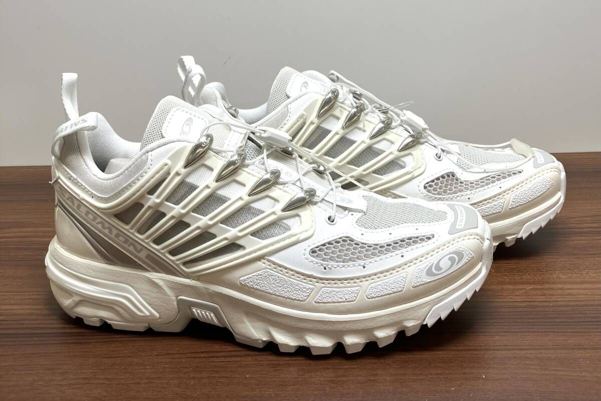 ☆SALOMON サロモン ACS PRO 471799 スニーカー24cm ホワイト 箱あり